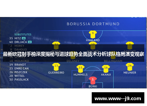 最新欧冠射手榜深度揭秘与进球趋势全面战术分析球队格局演变观察